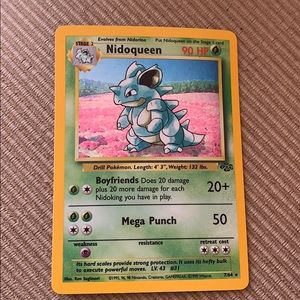 Holo Nidoqueen Pokémon Card